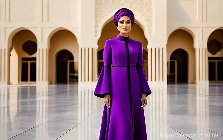 셰이크 모자 빈트 나세르 - **Prompt 1: Visionary Leader in Education**
"A full-body shot of Her Highness Sheikha Moza bint ...